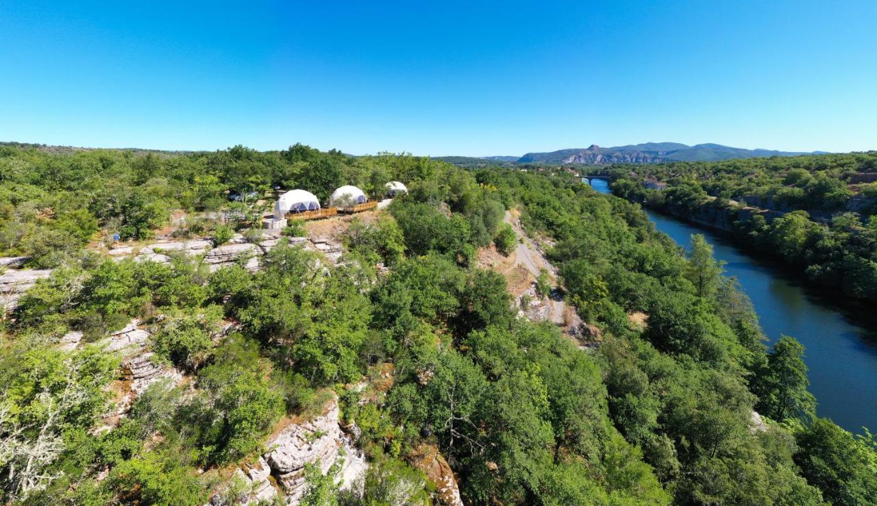 Hotel Les Domes Des Gorges Ruoms Zewnętrze zdjęcie