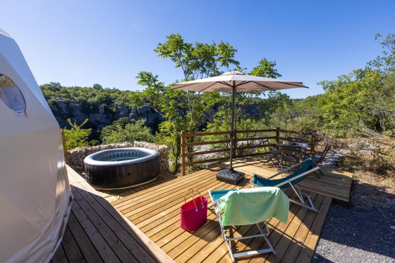 Hotel Les Domes Des Gorges Ruoms Zewnętrze zdjęcie