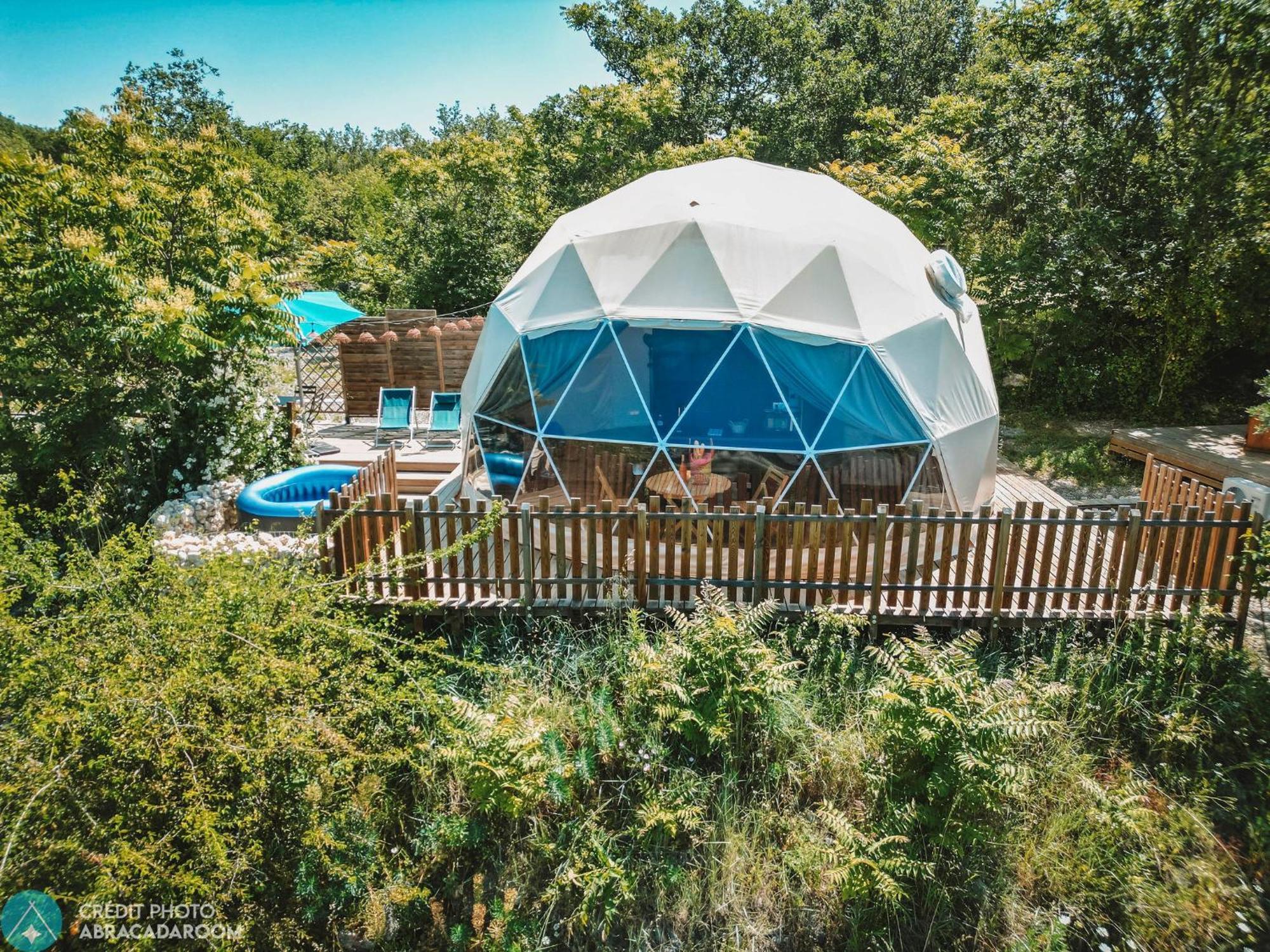 Hotel Les Domes Des Gorges Ruoms Zewnętrze zdjęcie