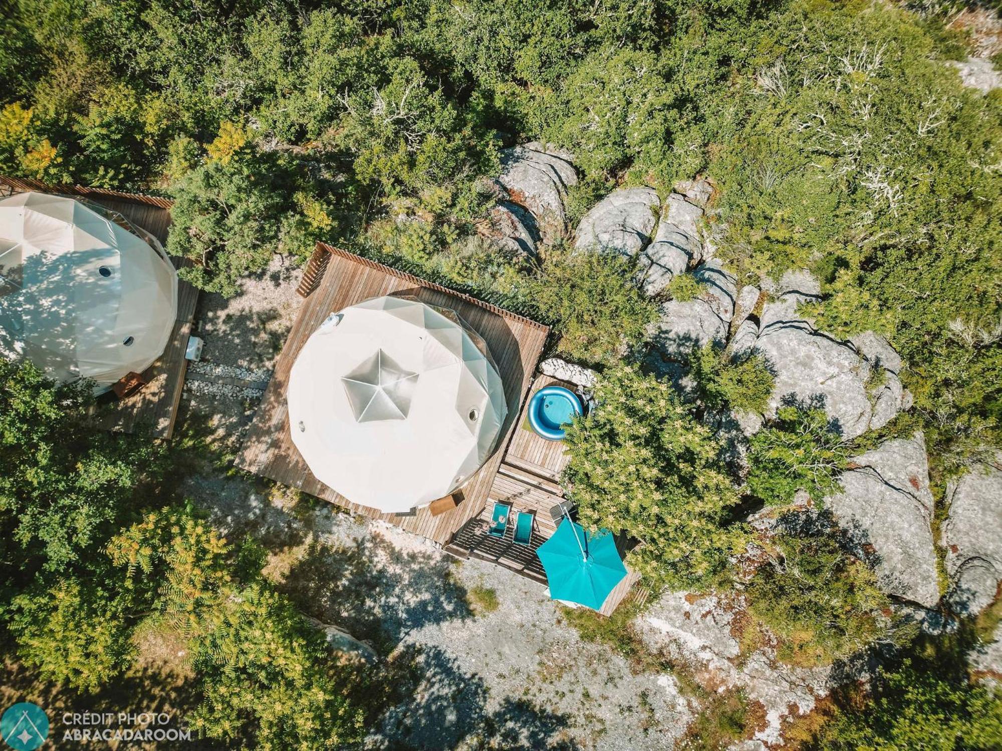 Hotel Les Domes Des Gorges Ruoms Zewnętrze zdjęcie